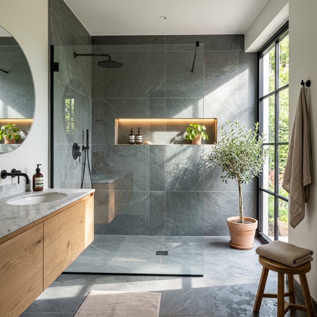 Douche italienne moderne